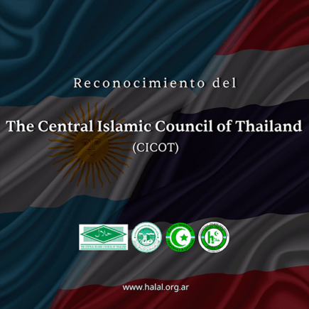 Reconocimiento del CIRA por parte del Central Islamic Council of Thailand (CICOT)